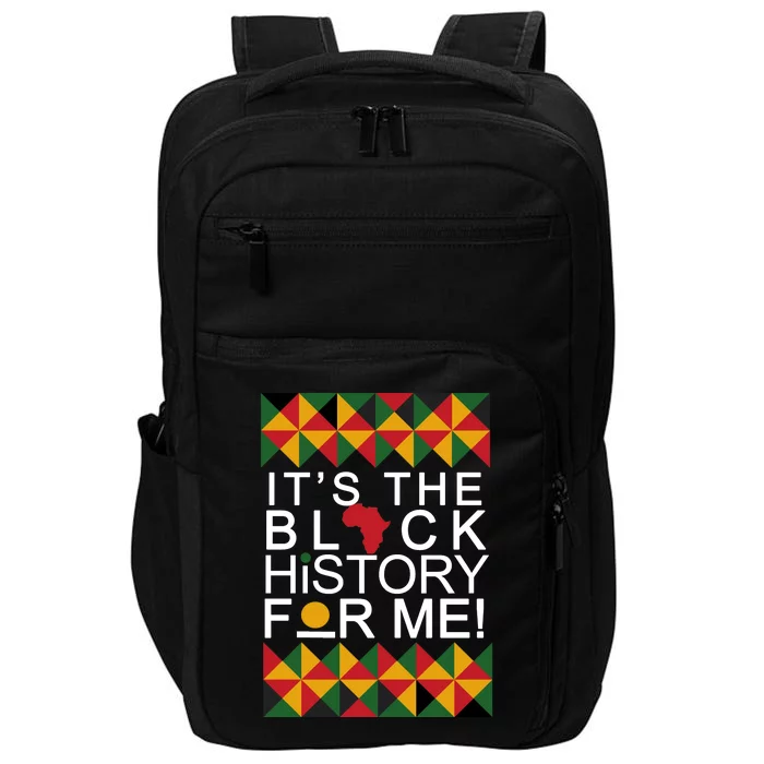 It's The Black History For Me African Colors Impact Tech Backpack