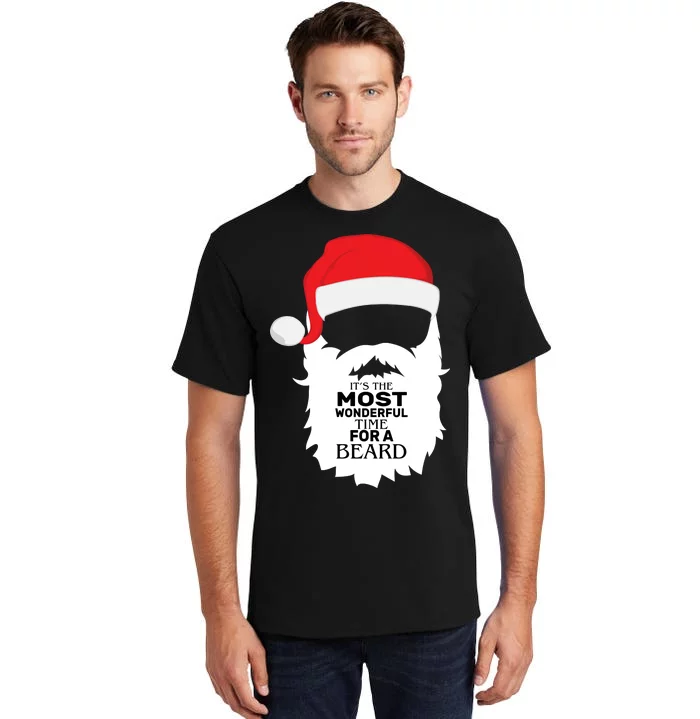 It's the Most Wonderful Time For a Beard Tall T-Shirt