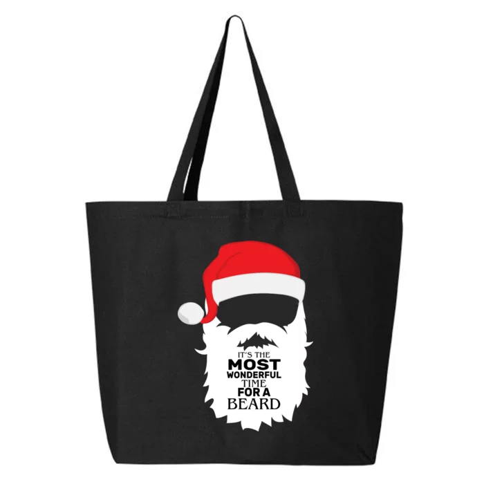 It's the Most Wonderful Time For a Beard 25L Jumbo Tote