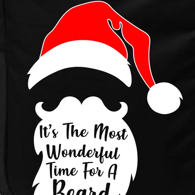 It's The Most Wonderful Time for a Beard Funny Christmas Impact Tech Backpack