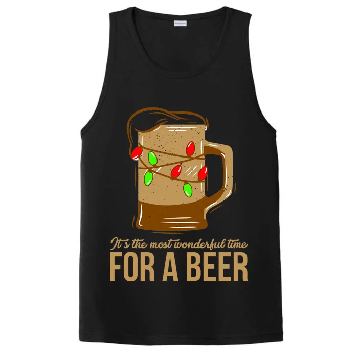 It's The Most Wonderful Time For A Beer Performance Tank