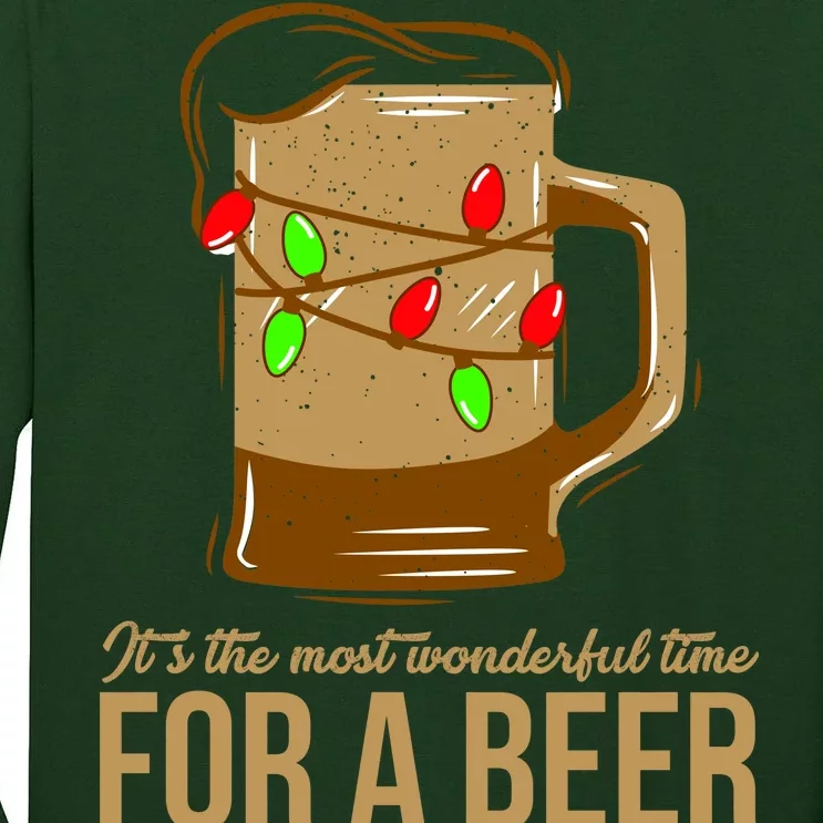 It's The Most Wonderful Time For A Beer Tall Long Sleeve T-Shirt