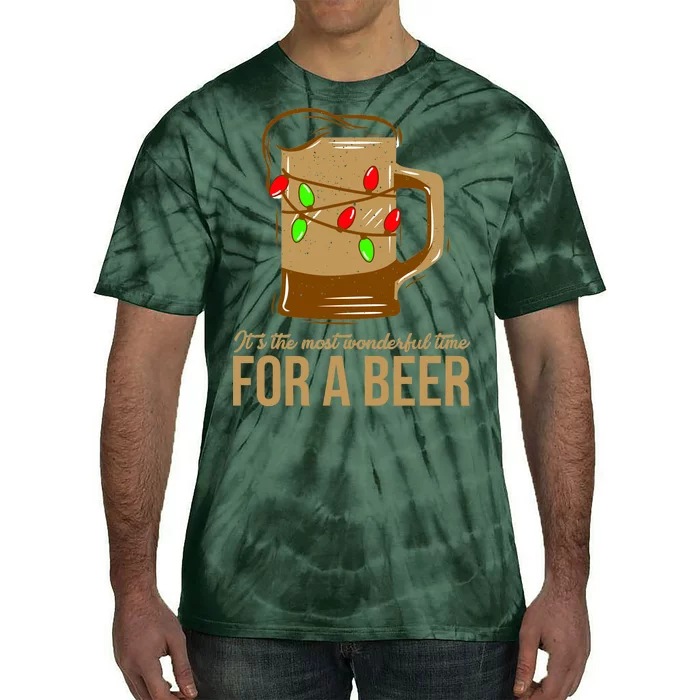 It's The Most Wonderful Time For A Beer Tie-Dye T-Shirt