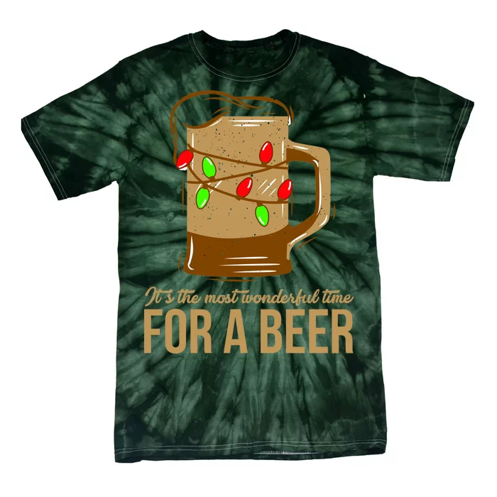 It's The Most Wonderful Time For A Beer Tie-Dye T-Shirt