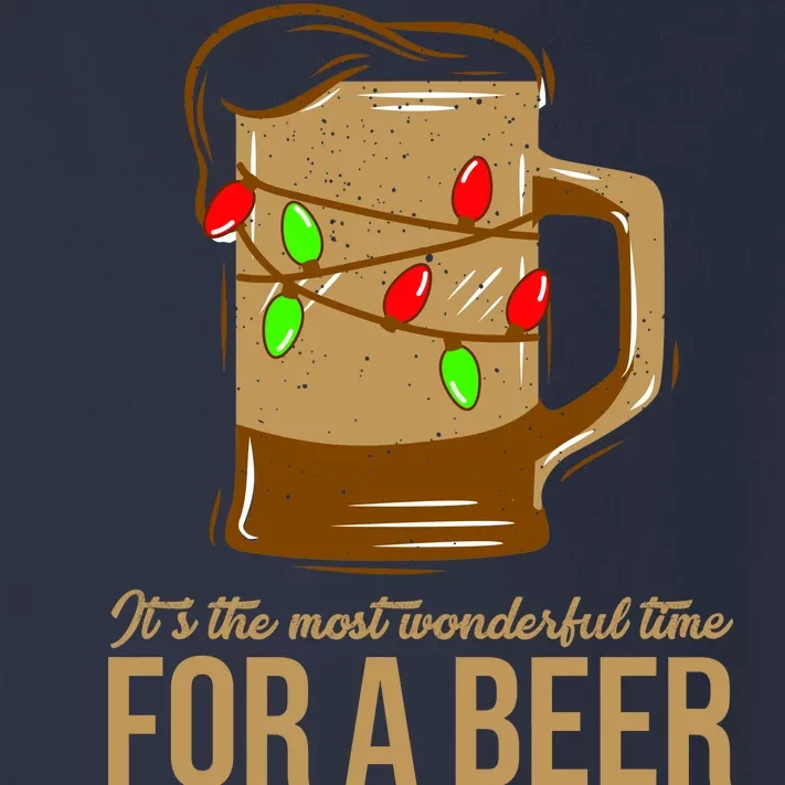 It's The Most Wonderful Time For A Beer Toddler Long Sleeve Shirt