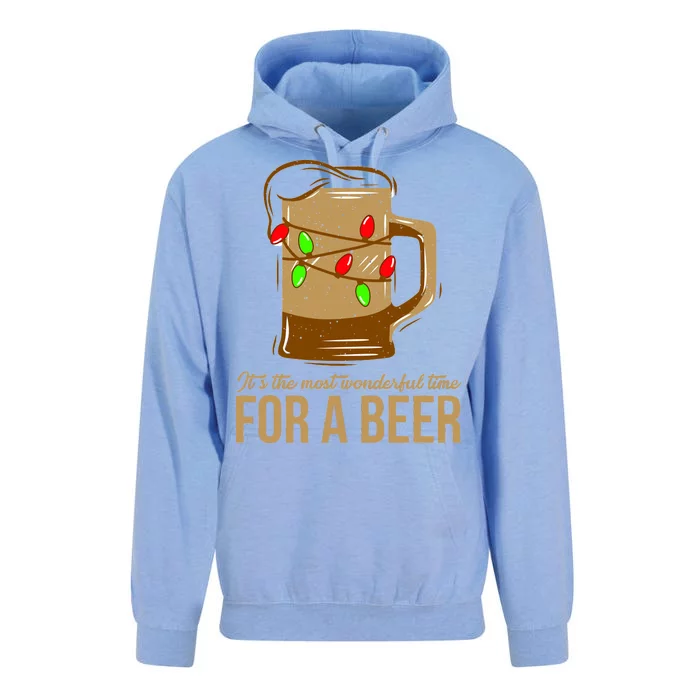 It's The Most Wonderful Time For A Beer Unisex Surf Hoodie