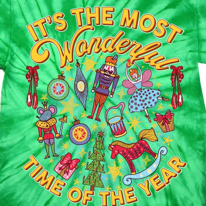 It's The Most Wonderful Time Of The Year Tie-Dye T-Shirt