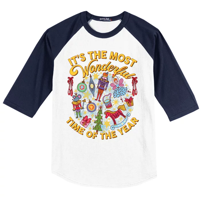 It's The Most Wonderful Time Of The Year Baseball Sleeve Shirt