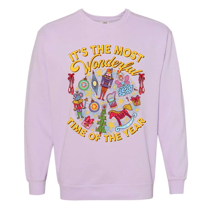 It's The Most Wonderful Time Of The Year Garment-Dyed Sweatshirt