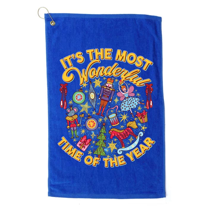 It's The Most Wonderful Time Of The Year Platinum Collection Golf Towel