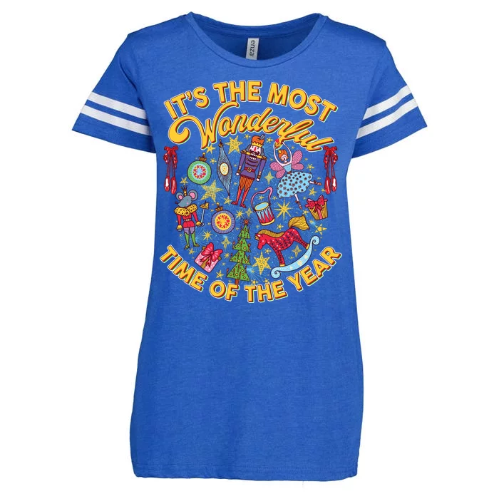 It's The Most Wonderful Time Of The Year Enza Ladies Jersey Football T-Shirt