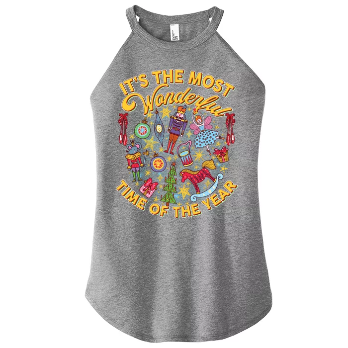 It's The Most Wonderful Time Of The Year Women’s Perfect Tri Rocker Tank