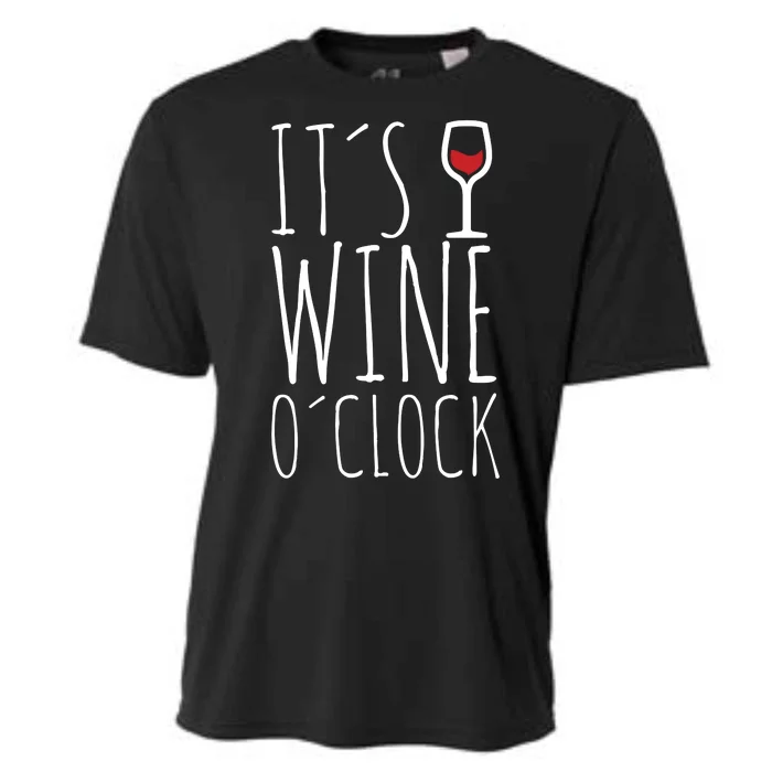 It's Wine O'Clock Cooling Performance Crew T-Shirt