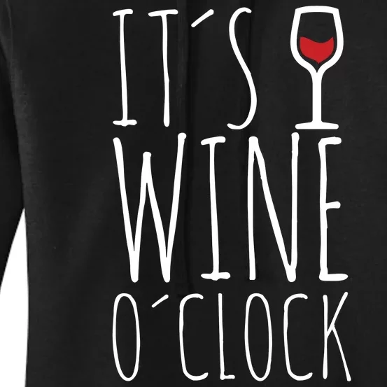 It's Wine O'Clock Women's Pullover Hoodie