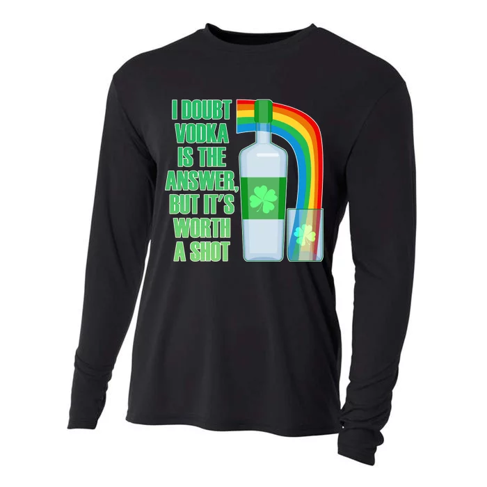 It's Worth a Shot of Vodka Cooling Performance Long Sleeve Crew