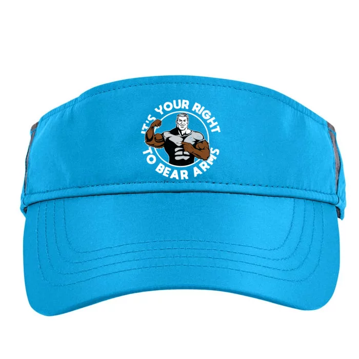 It's Your Right To Bear Arms Adult Drive Performance Visor