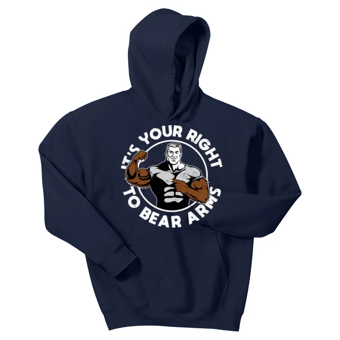 It's Your Right To Bear Arms Kids Hoodie