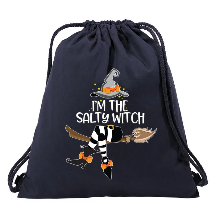 Im The Salty Witch Halloween Matching Group Costume Gift Drawstring Bag