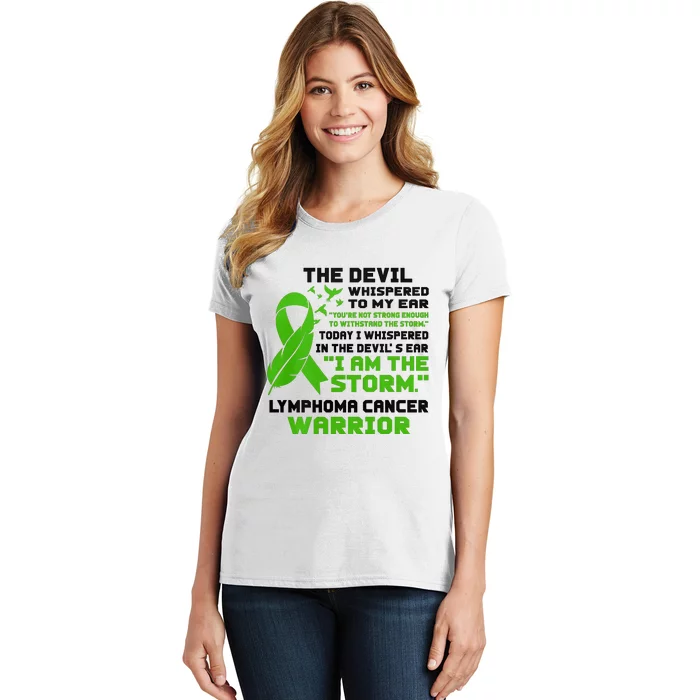 IM The Storm Lymphoma Cancer Awareness Women's T-Shirt