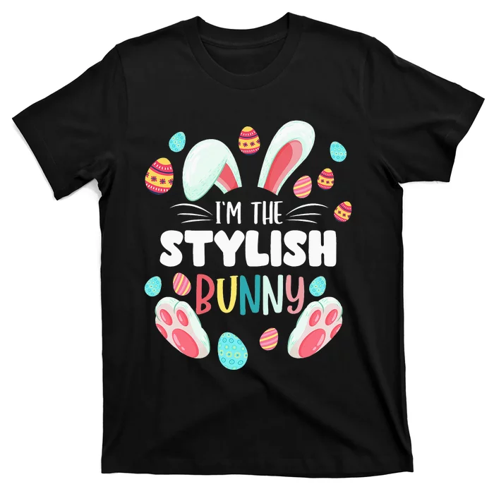 I'm The Stylish Bunny Matching Family Easter Party T-Shirt