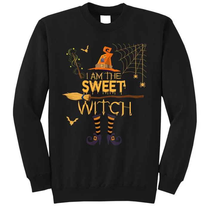 Im The Sweet Witch Matching Halloween Group Costume Tall Sweatshirt