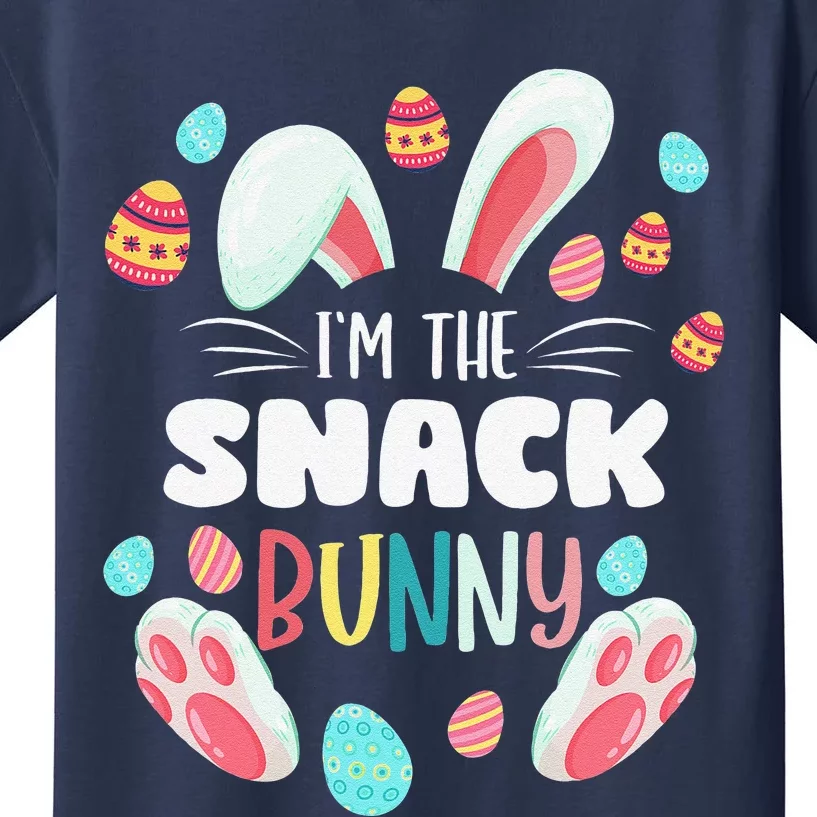 I'm The Snack Bunny Matching Family Easter Party Kids T-Shirt