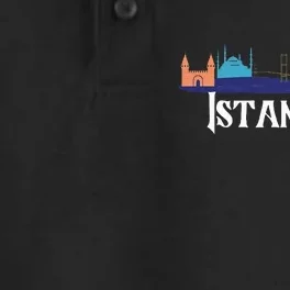 Istanbul Turkey Souvenir Dry Zone Grid Performance Polo