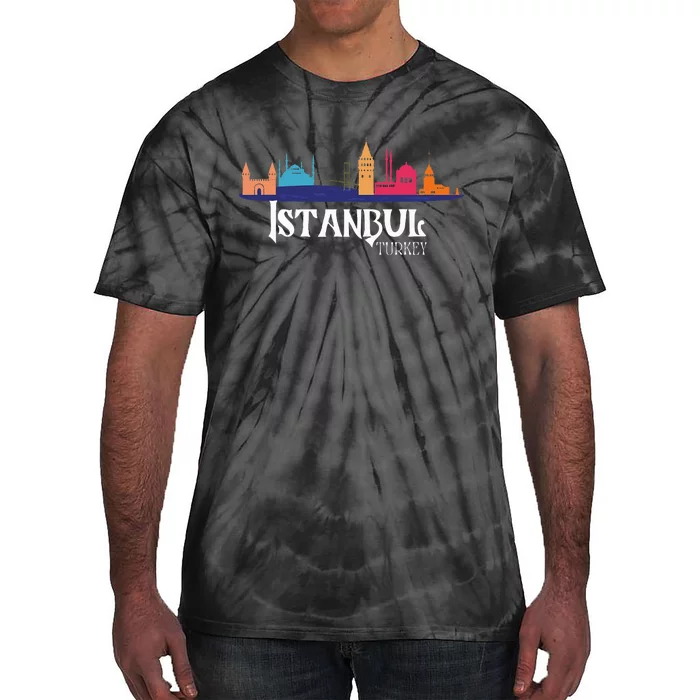 Istanbul Turkey Souvenir Tie-Dye T-Shirt