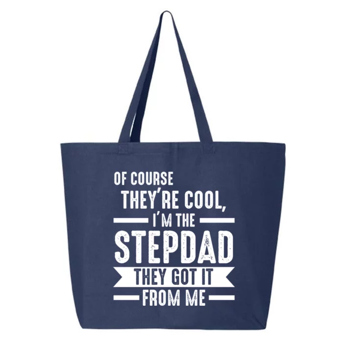 I'm The Stepdad They Got It From Me Stepdad Gift 25L Jumbo Tote