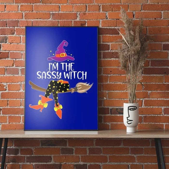 Im The Sassy Witch Halloween Matching Group Costume Poster