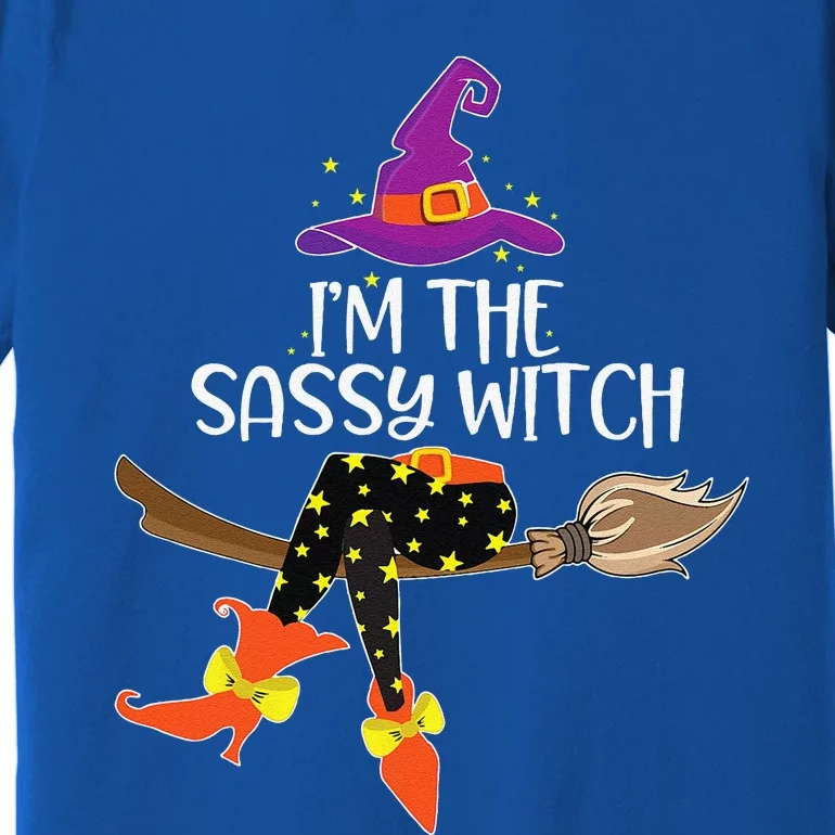 Im The Sassy Witch Halloween Matching Group Costume Premium T-Shirt