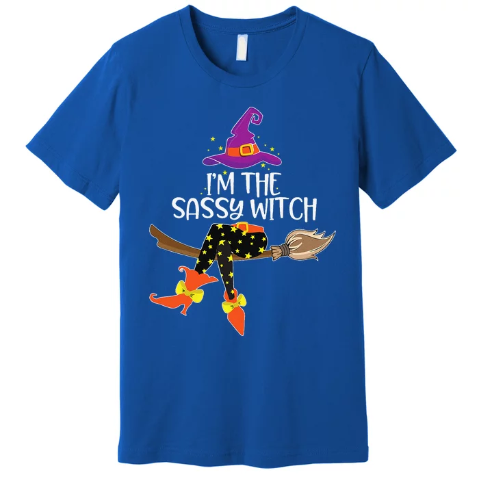 Im The Sassy Witch Halloween Matching Group Costume Premium T-Shirt