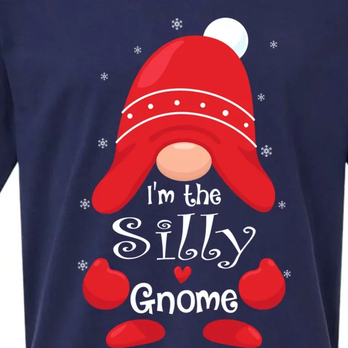 IM The Silly Gnome Family Matching Group Christmas Gift Funny Gift Sueded Cloud Jersey T-Shirt