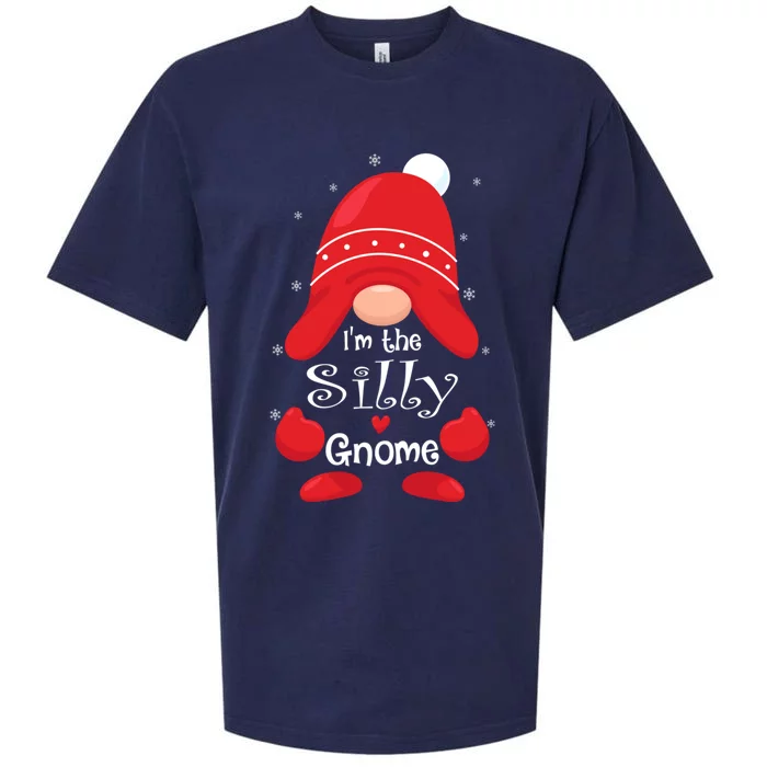 IM The Silly Gnome Family Matching Group Christmas Gift Funny Gift Sueded Cloud Jersey T-Shirt