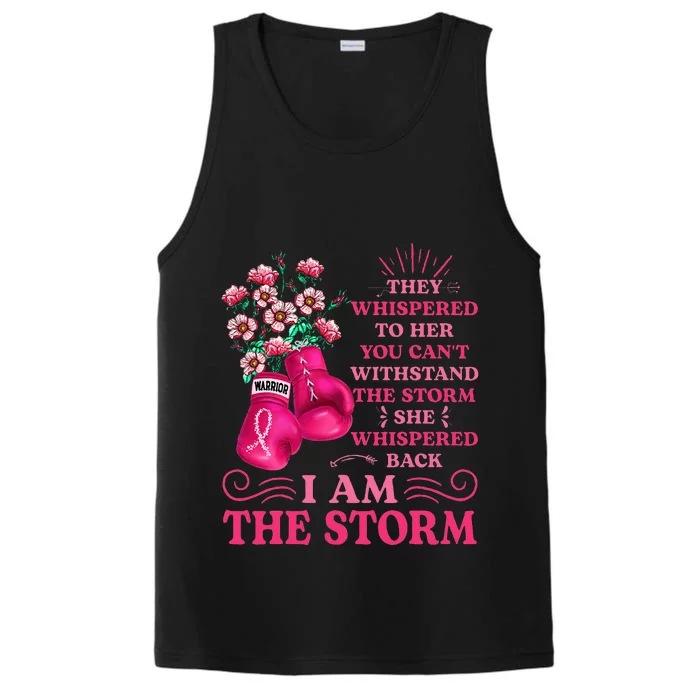 IM The Storm Boxing Warrior P.I.N.K Ribbon Performance Tank