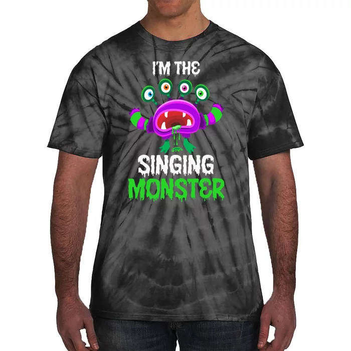 Im The Singing Monster Matching Family Halloween Tie-Dye T-Shirt