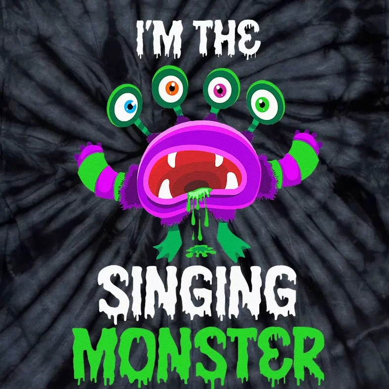 Im The Singing Monster Matching Family Halloween Tie-Dye T-Shirt