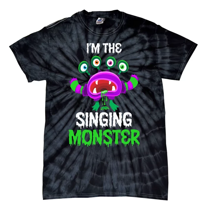 Im The Singing Monster Matching Family Halloween Tie-Dye T-Shirt