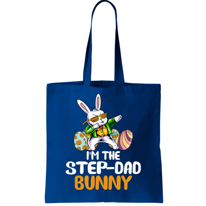 I'm The Stepgiftdad Bunny Matching Family Easter Funny Gift Lover Great Gift Tote Bag