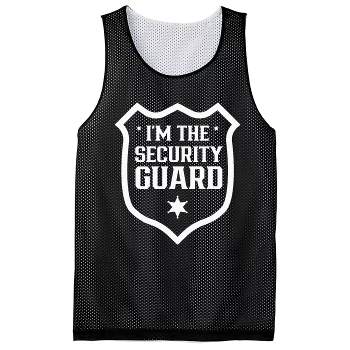 IM The Security Guard Doorman Bouncer Job Mesh Reversible Basketball Jersey Tank