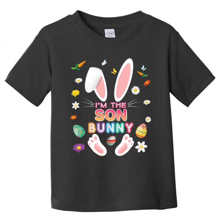 I'm The Son Bunny Matching Family Easter Day Egg Hunt Lovely Toddler T-Shirt