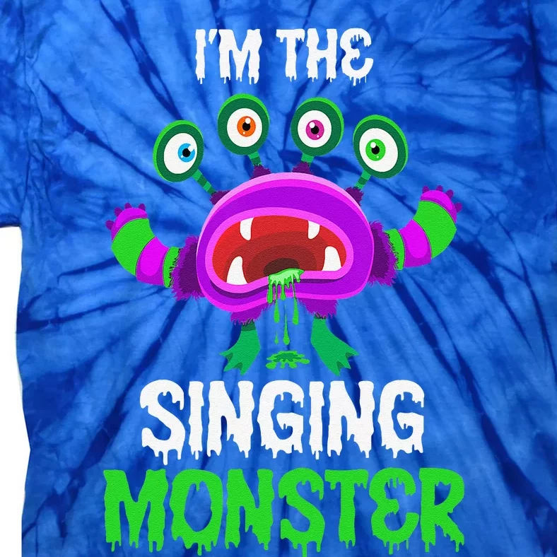 Im The Singing Monster Matching Family Halloween Tie-Dye T-Shirt