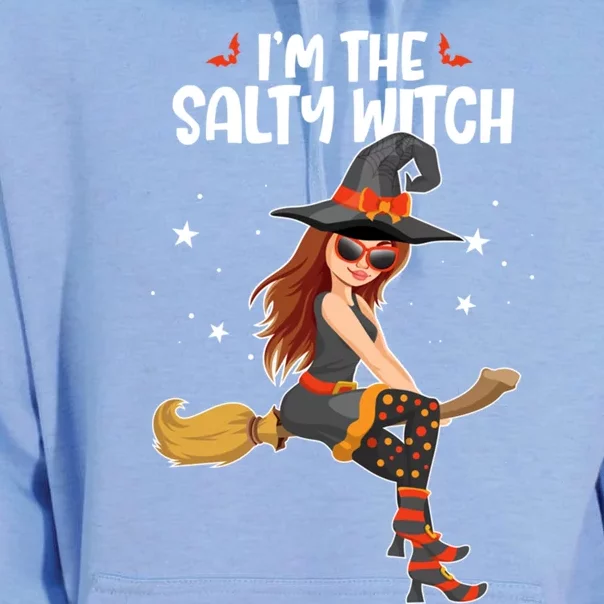 Im The Salty Witch Funny Halloween Matching Group Costume Gift Unisex Surf Hoodie