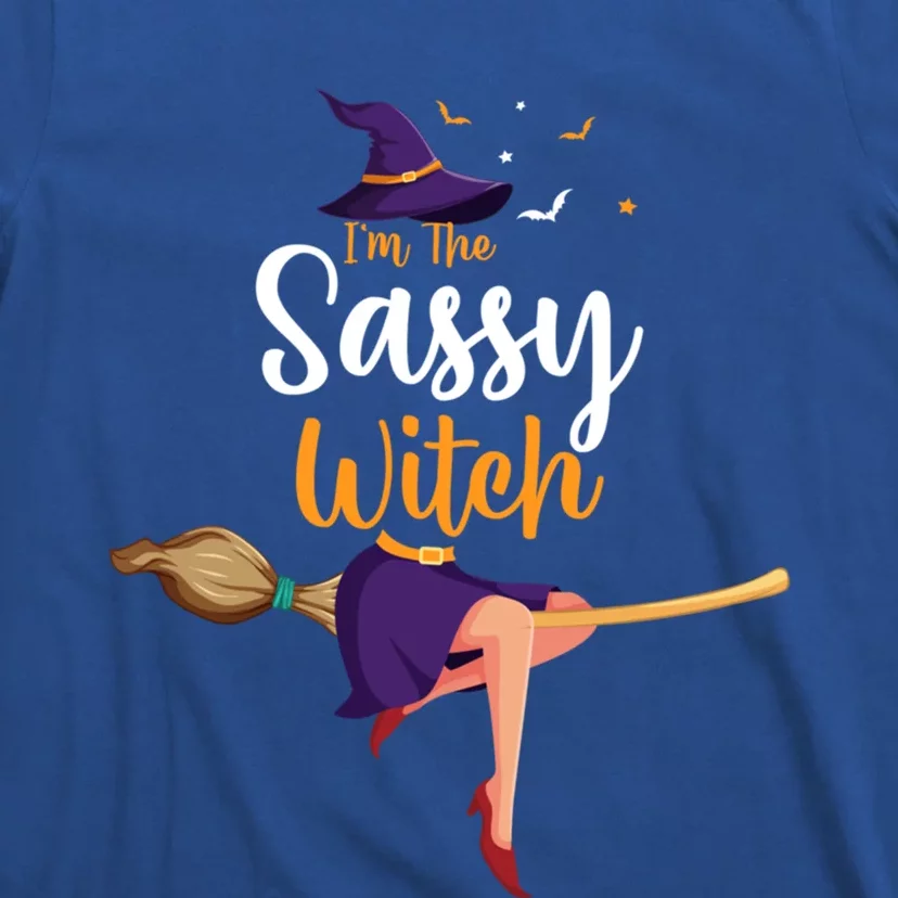 Im The Sassy Witch Halloween Matching Group Costume Meaningful Gift T-Shirt