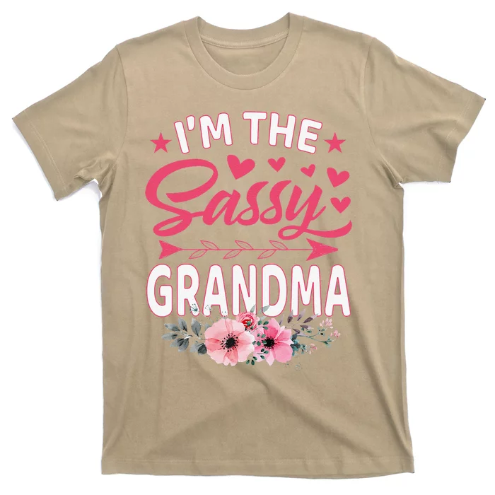 I'm The Sassy Grandma Mother's Day Gift T-Shirt