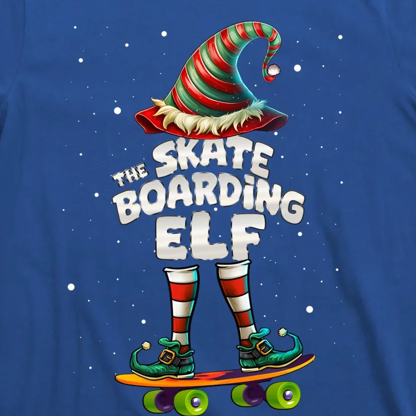 IM The Skateboarding Elf Family Matching Group Christmas Cute Gift T-Shirt