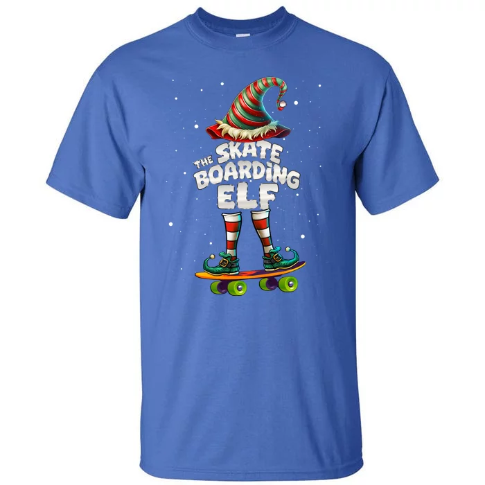 IM The Skateboarding Elf Family Matching Group Christmas Cute Gift Tall T-Shirt