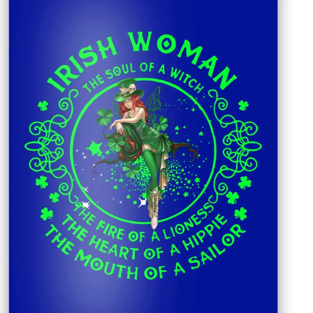 Irish The Soul Of A Witch St Patricks Day Lover Gift Poster