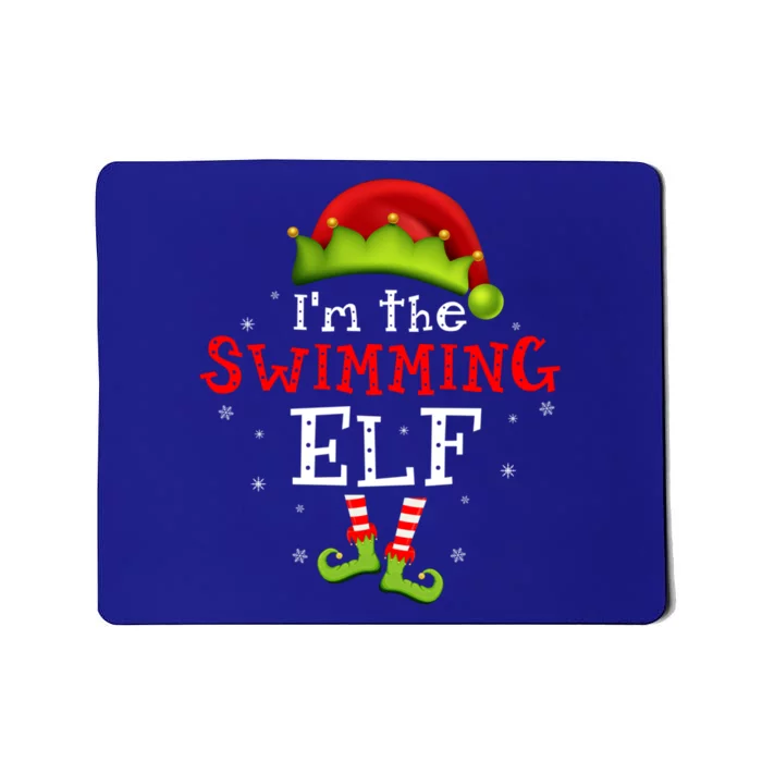 I'm The Swimming Funny Group Matching Christmas Pajamas Funny Gift Mousepad