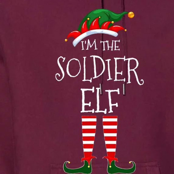 IM The Soldier Elf Matching Family Unique Group Christmas Premium Hoodie